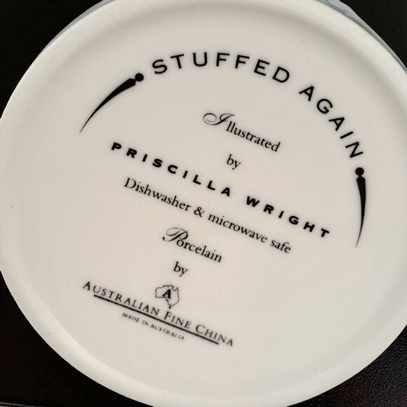 Australian Fine China Wildlife Koala Mug "Stuffed Again" Priscilla Parker Wright - Picture 5 of 6